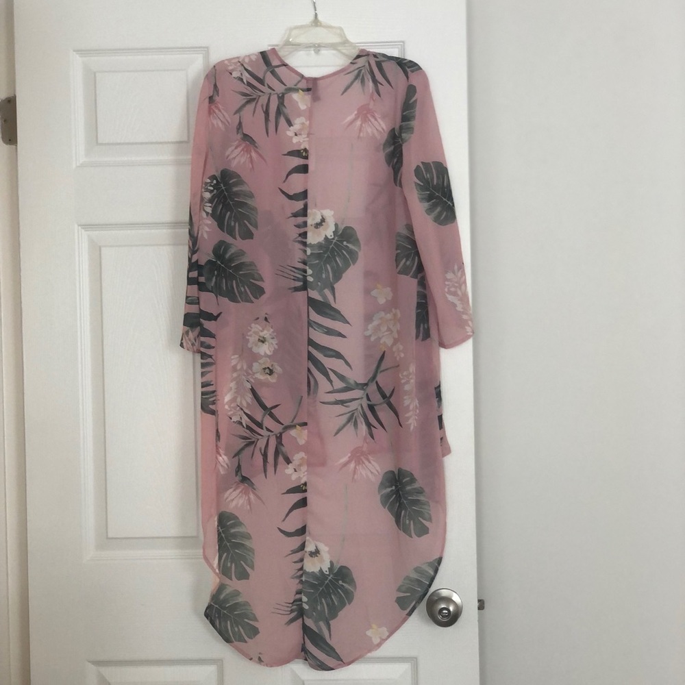 Palm leaf cover up